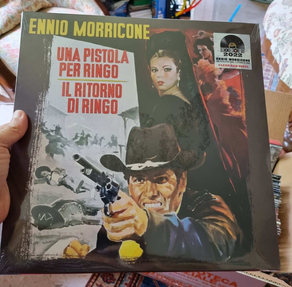 Ennio Morricone VINILE LP COLORATO Una Pistola Per Ringo RSD 2022