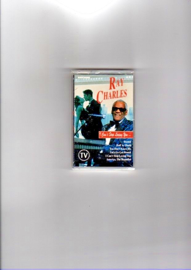 RAY CHARLES -  CAN'T STOP LOVING YOU - MC NUOVA SIGILLATA