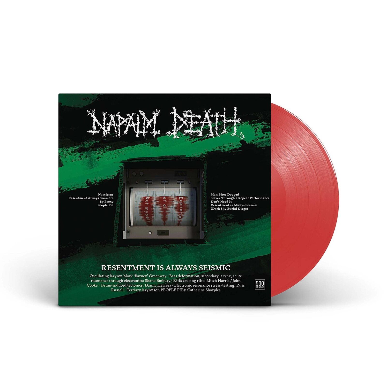 Napalm Death Resentment is Always Seismic - a final throw of Throes (Vinyl LP)