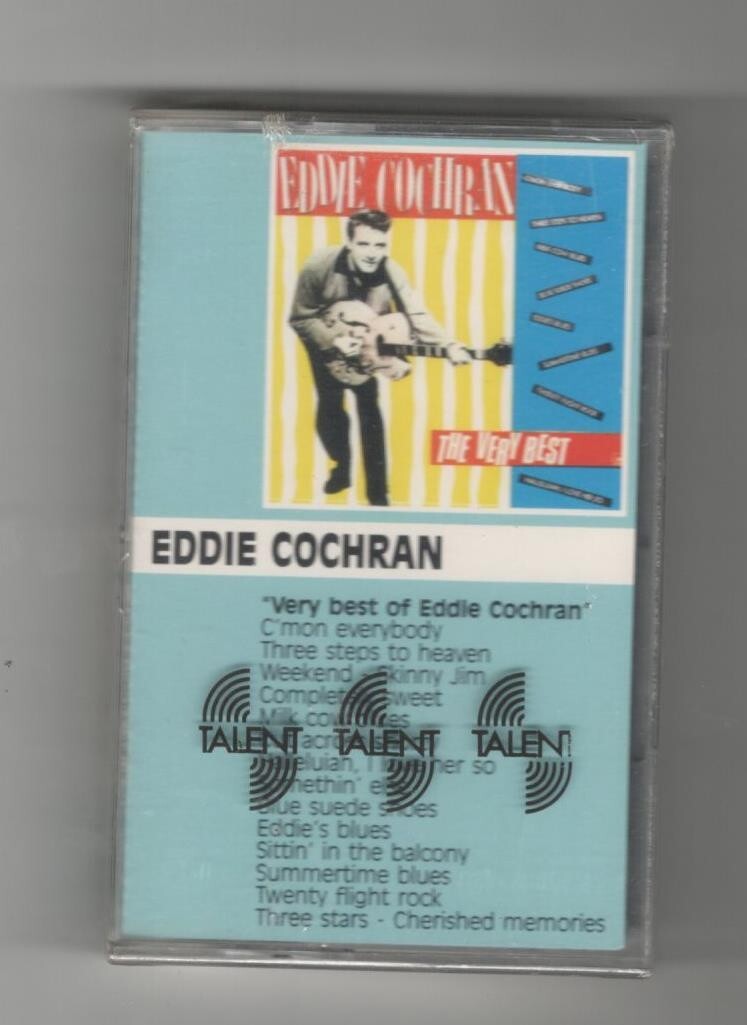 EDDIE COCHRAN -VERY BEST OF  MC MUSICASSETTA NUOVA SIGILLATA