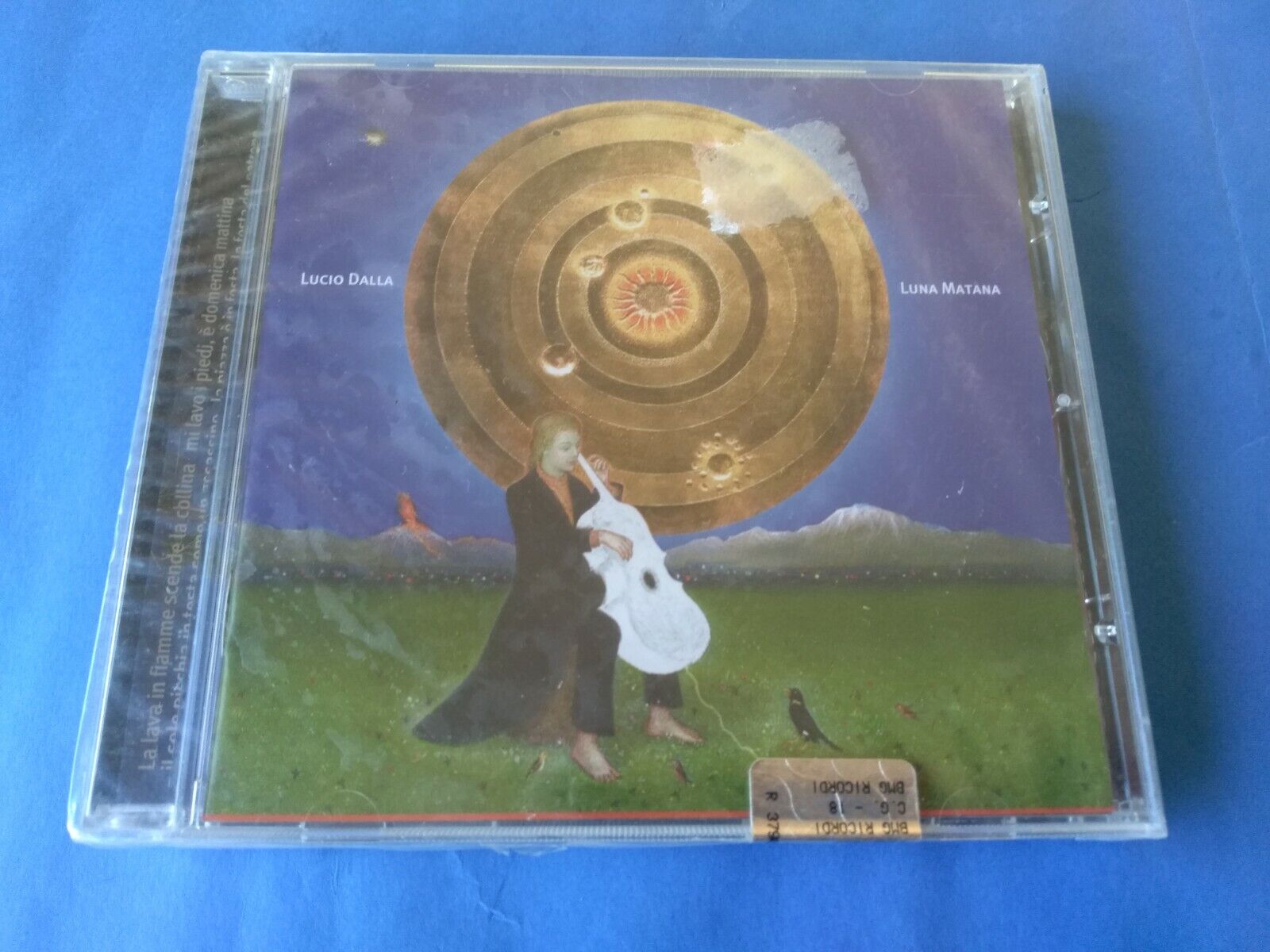 LUCIO DALLA "LUNA MATANA" CD 2001 PRESSING LINE ITALIA SIGILLATO/SEALED