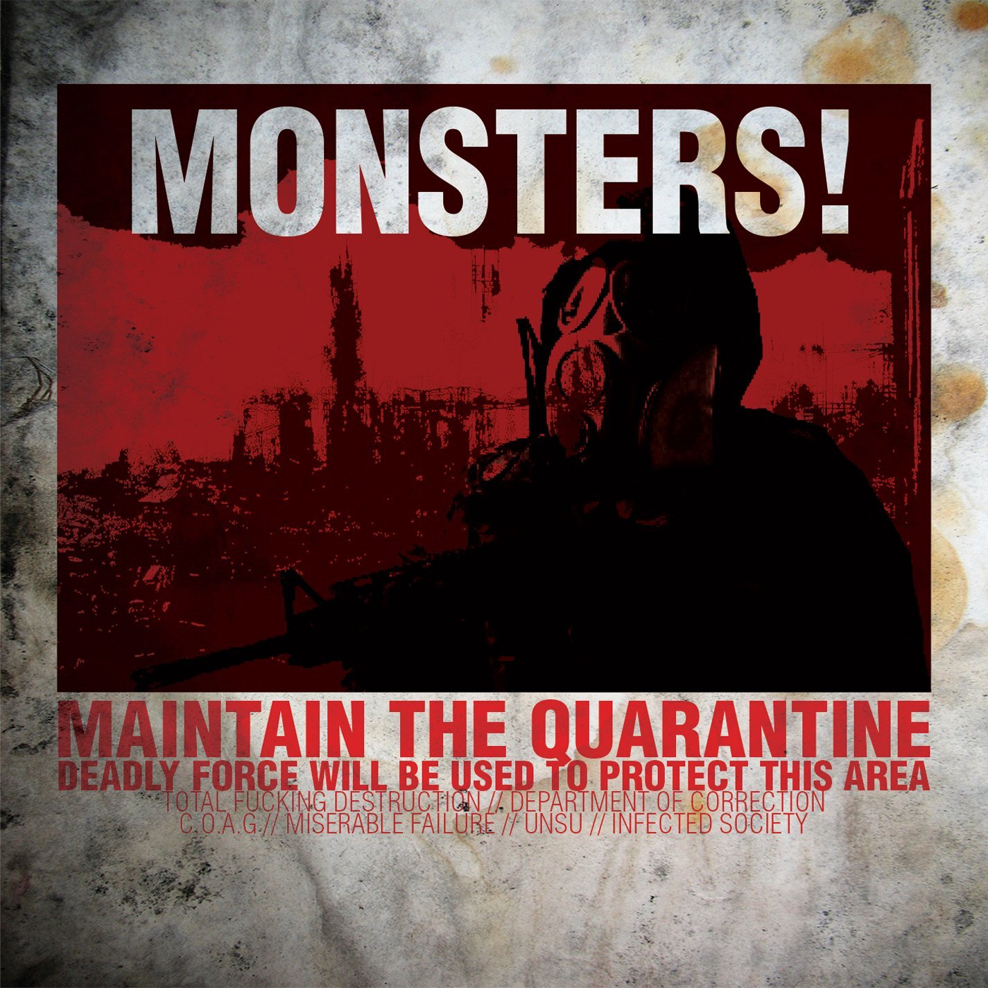 Nasum Monsters! (Six Of A Kind) (CD)