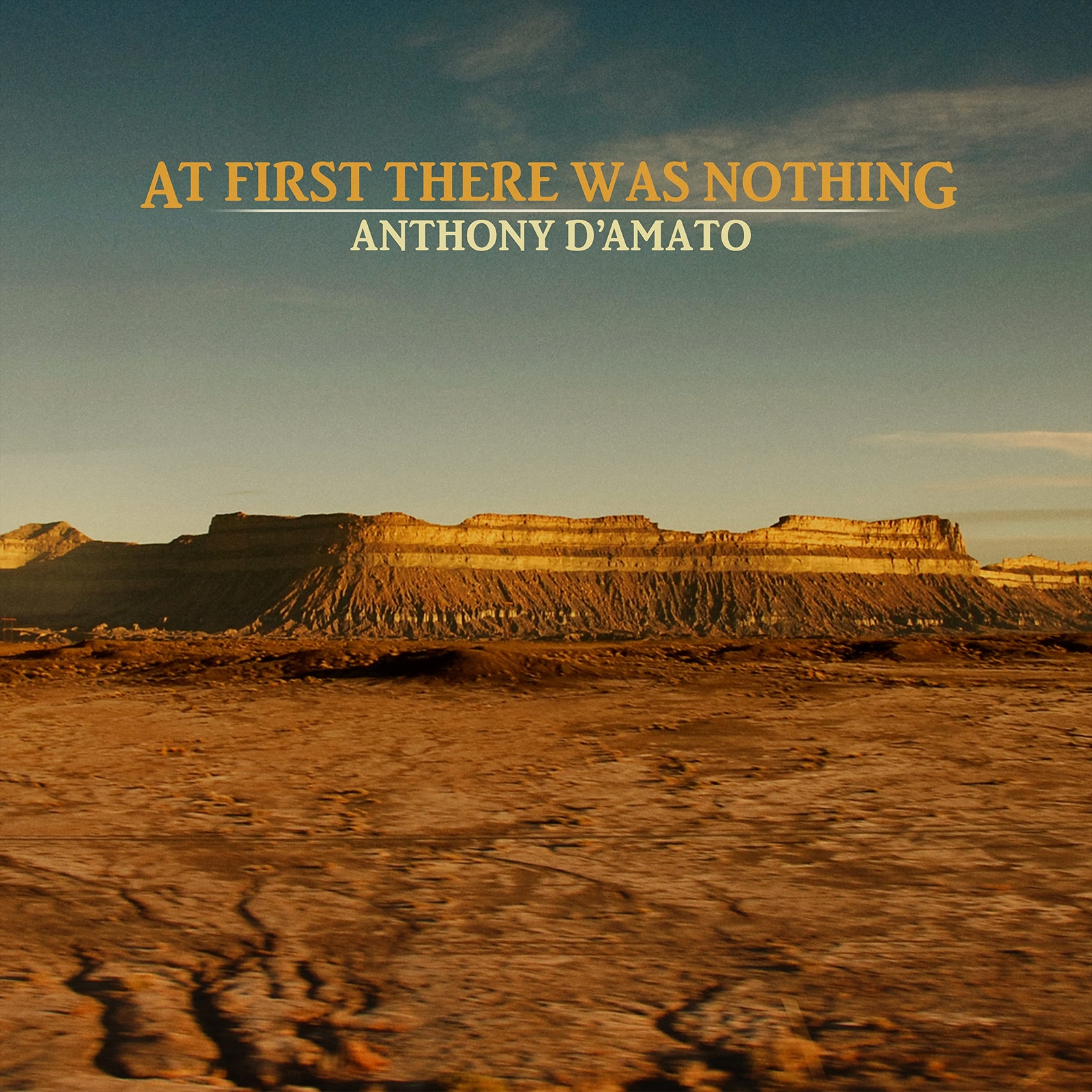 Anthony D'Amato At First There Was Nothing (Vinyl LP)