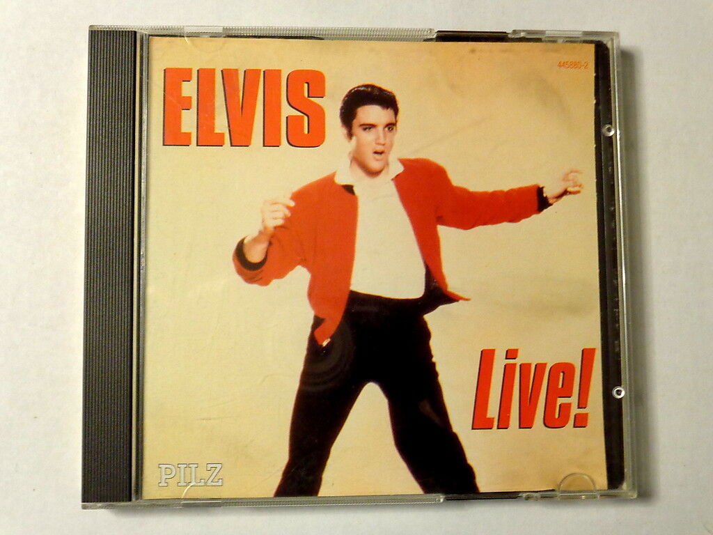 ELVIS  -  LIVE  -  CD PILZ LABEL  NUOVO NON SIGILLATO