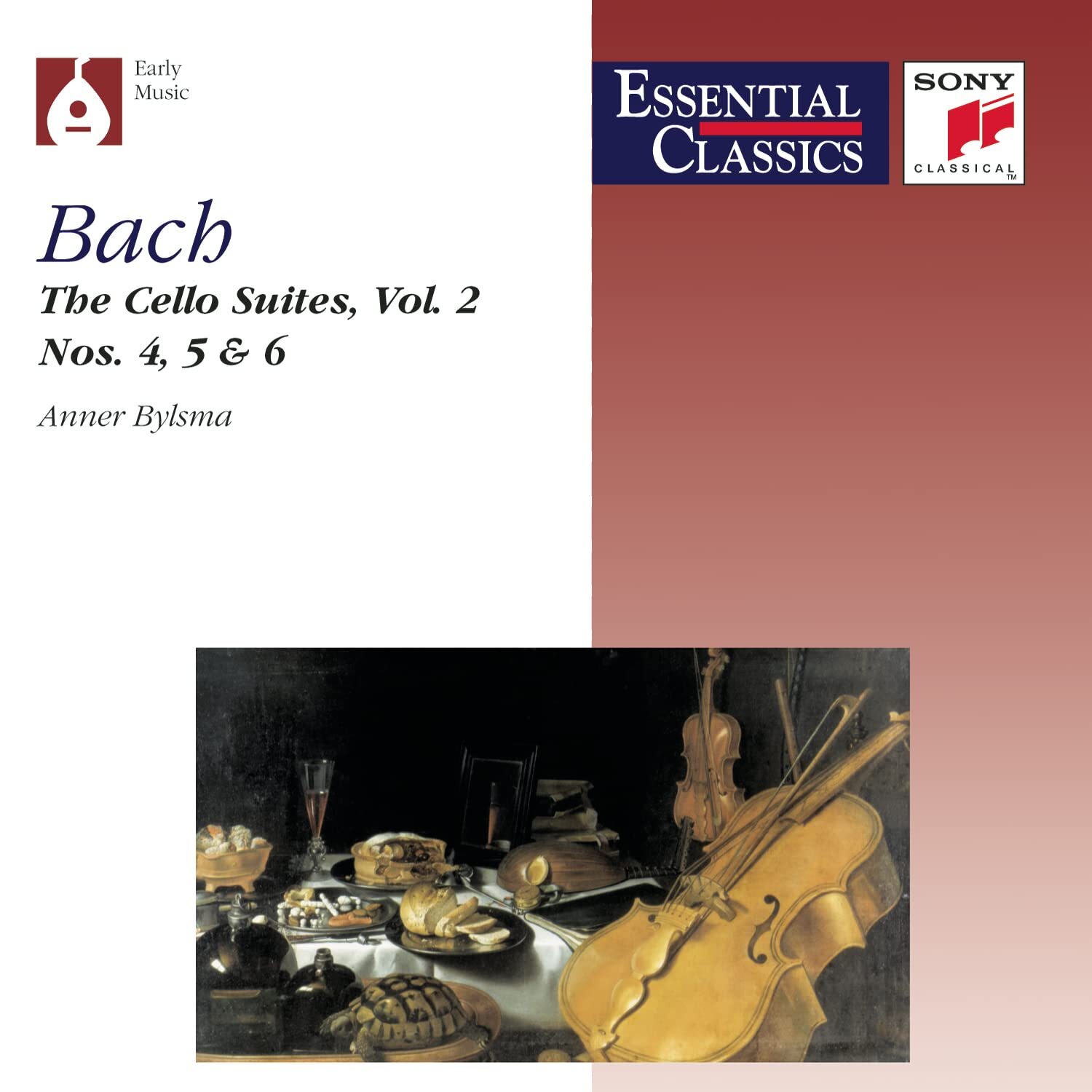 Bach Bach: The Cello Suites 4-6 (CD)