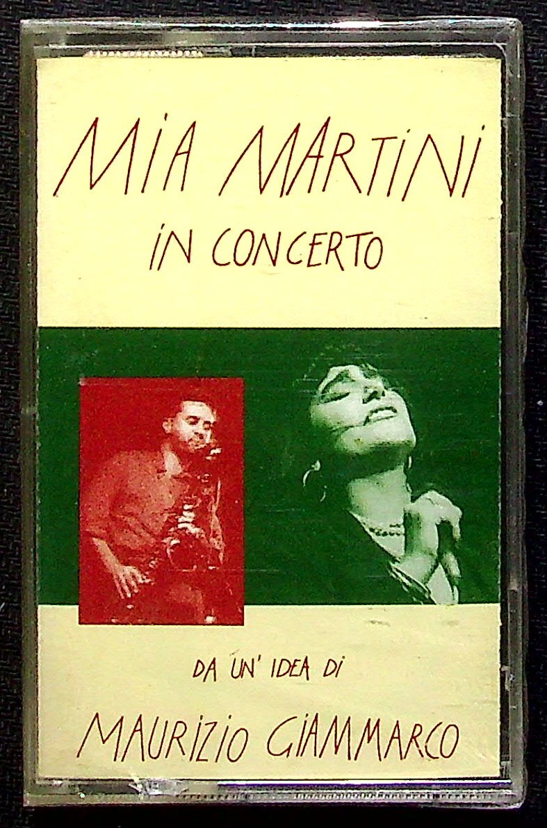 Mia Martini In Concerto Mc Cassette Sealed