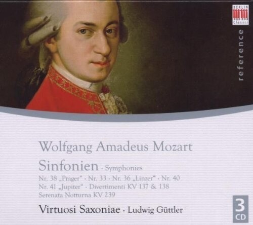 7024785 Audio Cd Wolfgang Amadeus Mozart - Sinfonie K 504, 319, 425, 550, 551, S