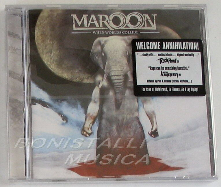 MAROON - WHEN WORLDS COLLIDE - CD SEALED