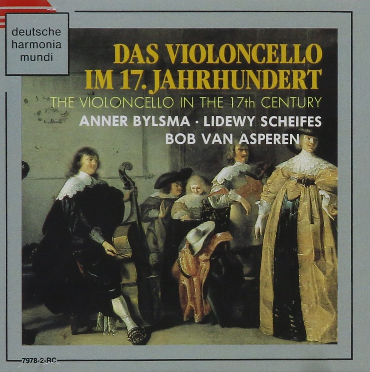 BACH,JOHANN SEBASTIAN The Violoncello in the 17th Century (CD)