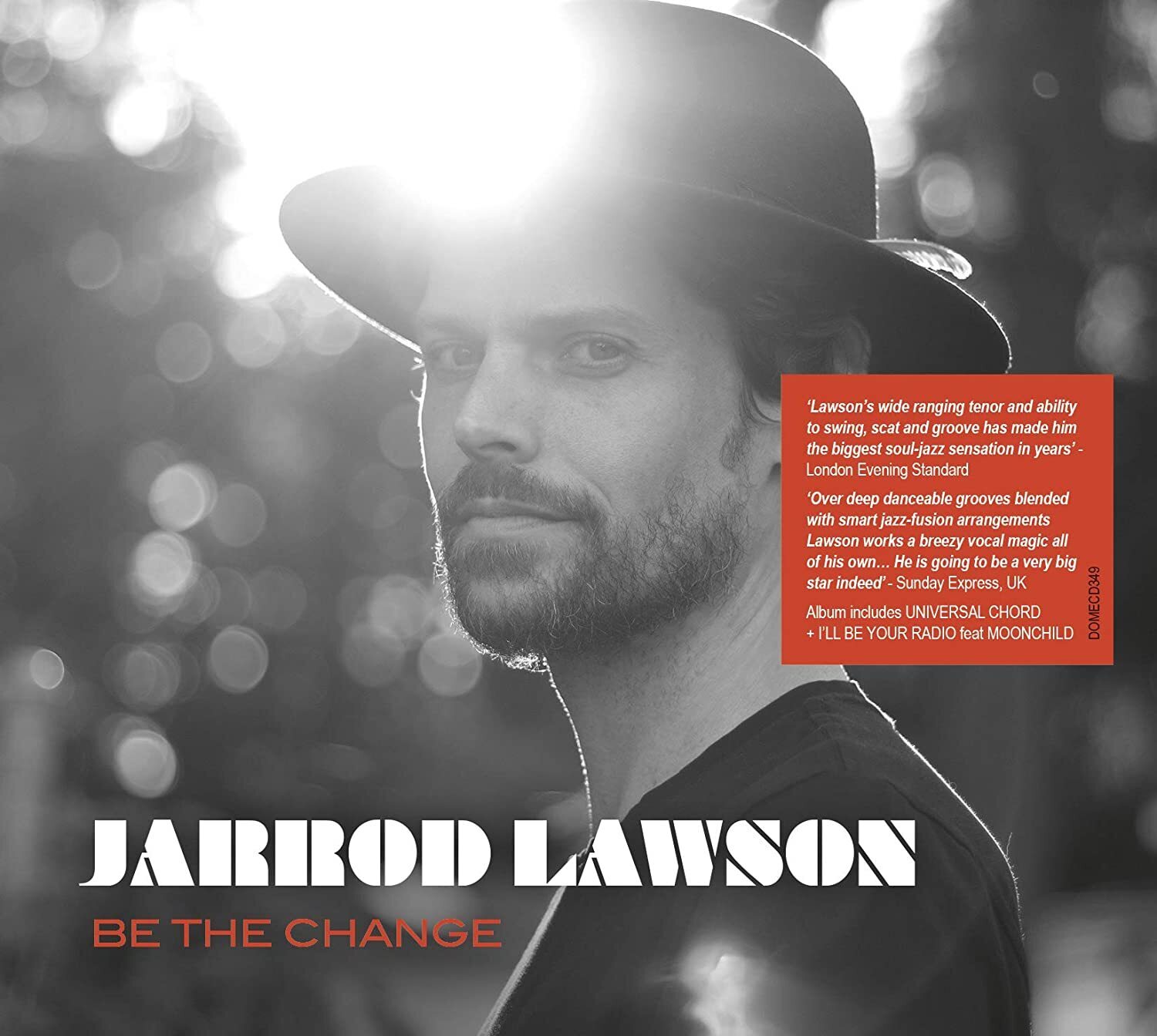 Jarrod Lawson Be the Change (CD) Album Digipak