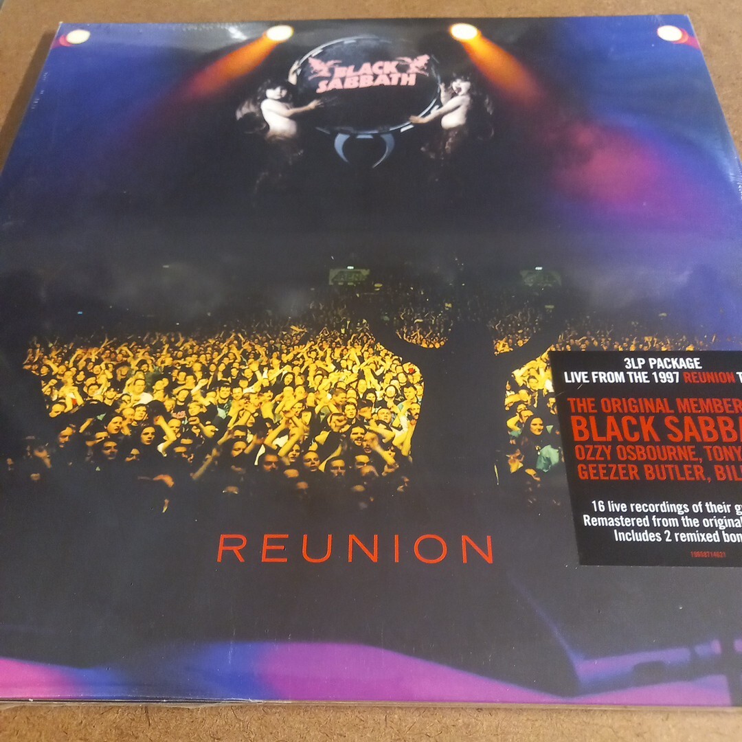 Black Sabbath Reunion (3Vinyl LP) 12" Album Box Set Nuovo Sigillato