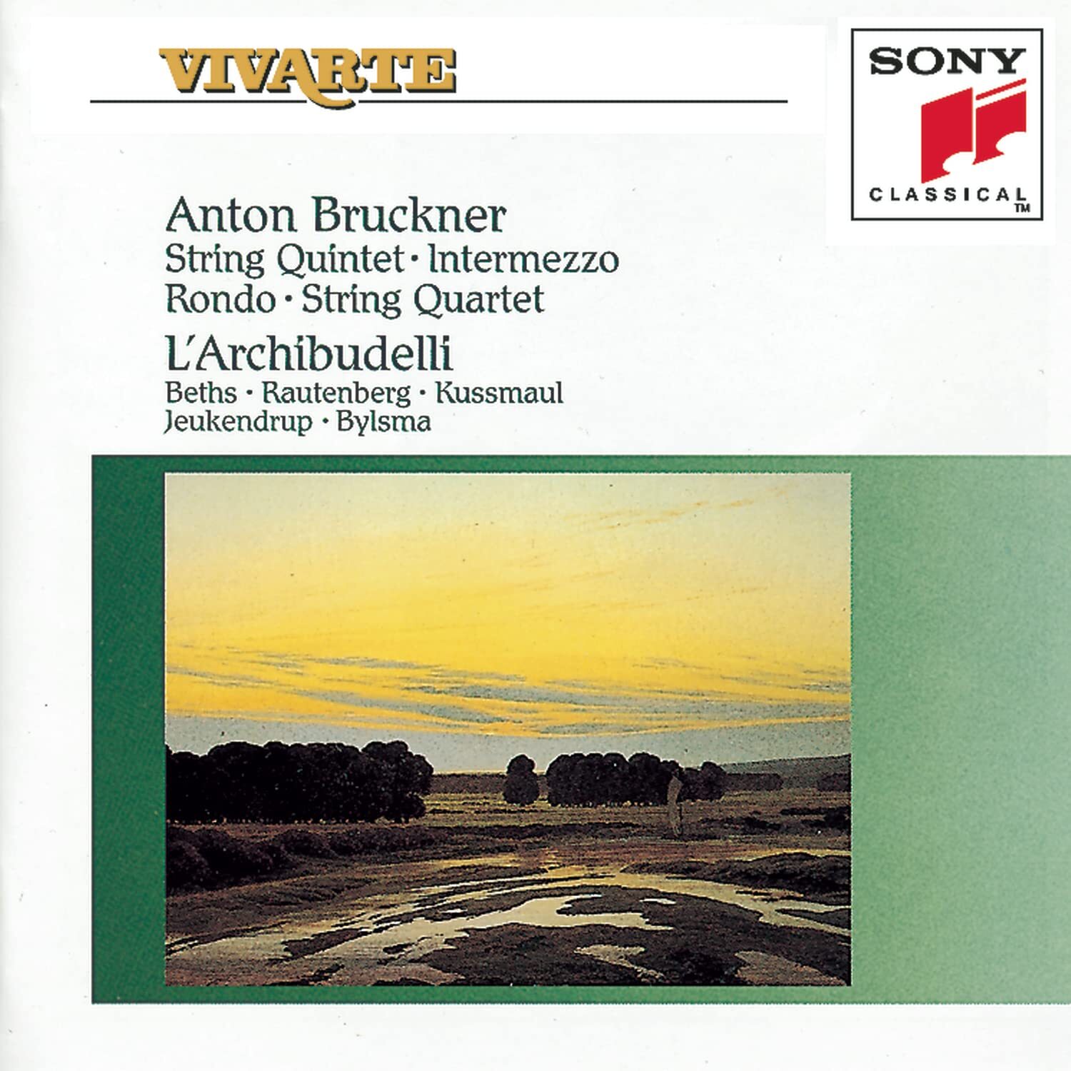 L'Archibudelli Bruckner: String Quintet, Intermezzo, Rondo, String Quartet (CD)