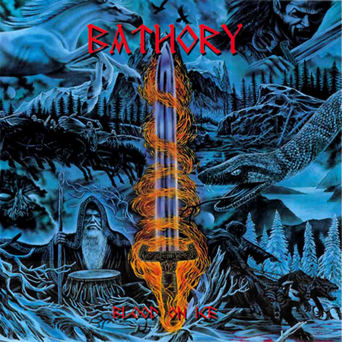 Bathory Blood On Ice (Cassette)