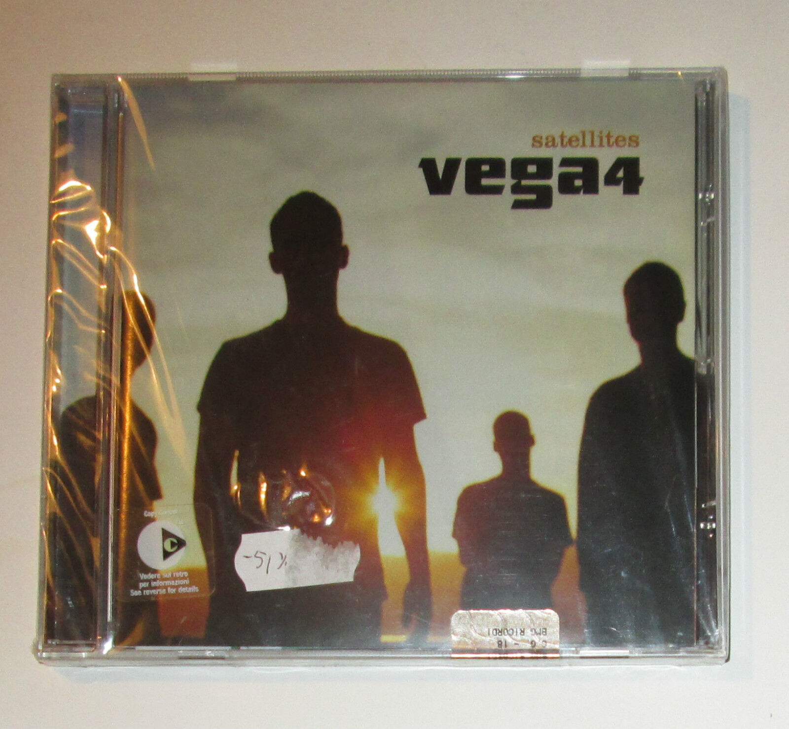 # VEGA 4 - SATELLITES  -   CD NUOVO SIGILLATO -