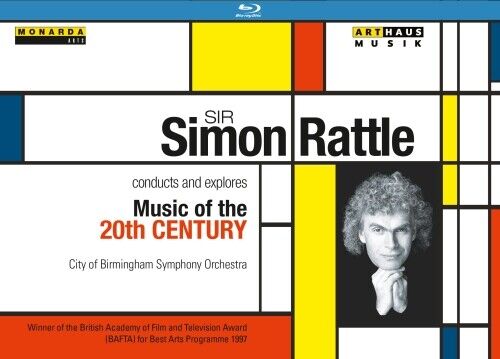 Music Blu-Ray Simon Rattle: Conducts And Explores Music Of The 20th Century (3 B