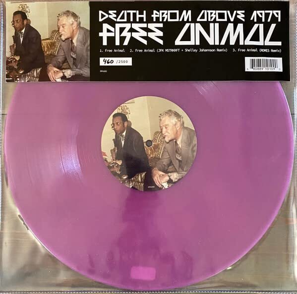 Death from Above  Free Animal - Limited & Hand-Numbered B-Side in Pol (Vinyl LP)