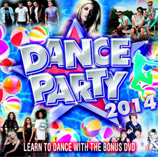 Various Artists Dance Party 2014 (CD) Album with DVD