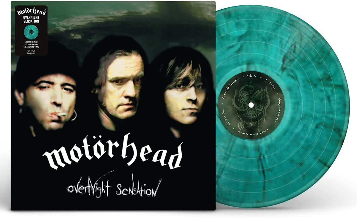 Motorhead Overnight Sensation Vinile Lp Colorato (Black & Green) Nuovo