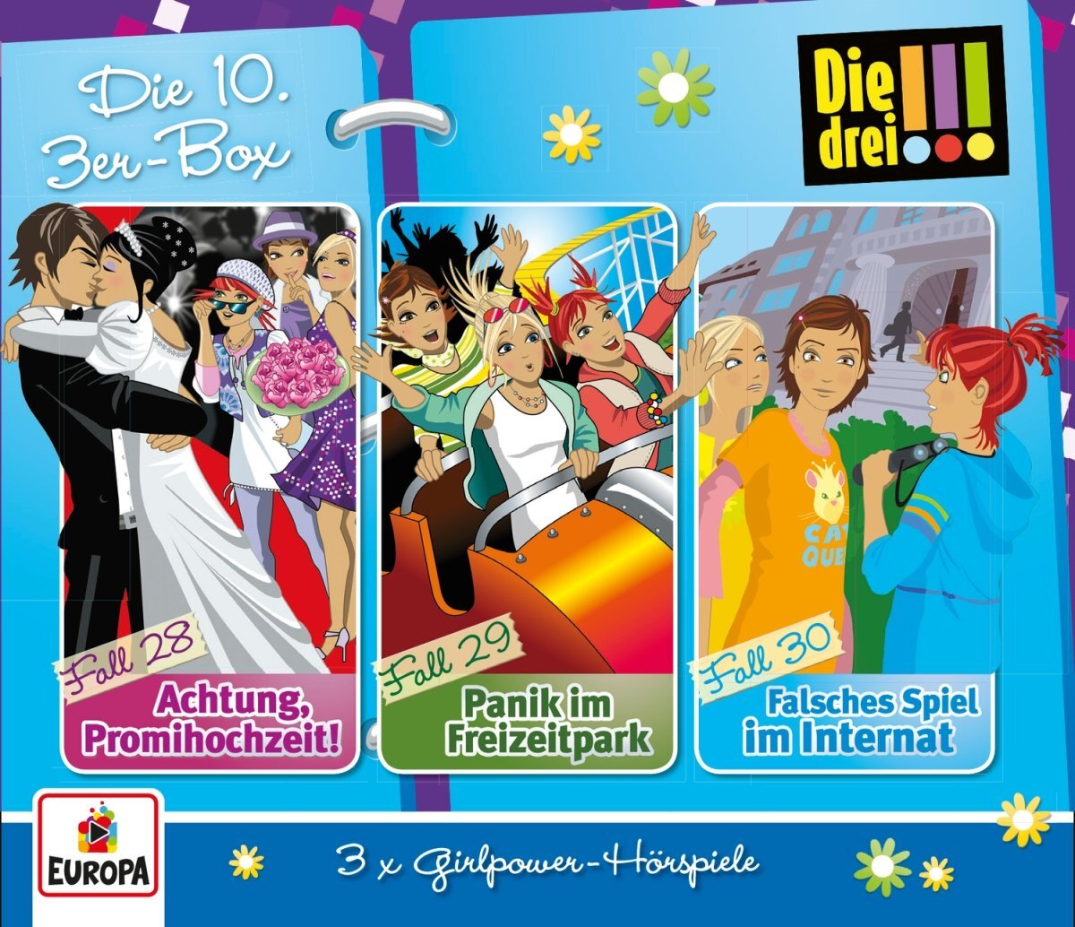Die drei !!! Die 10.3er-Box (Folgen 28-30) (CD)