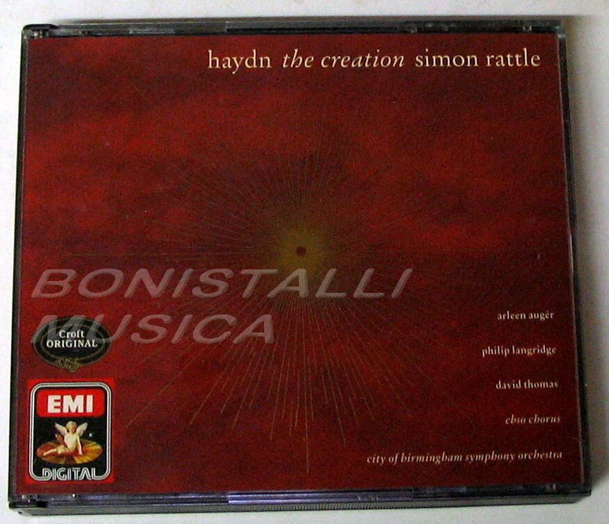 FRANZ JOSEPH HAYDN - THE CREATION - RATTLE - 2 CD Nuovo Unplayed