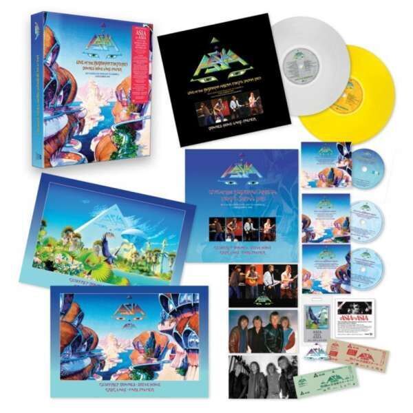 ASIA - Asia In Asia - Live At The Bud (2022) 2LP colured vinyl+2CD+BD + memorabi