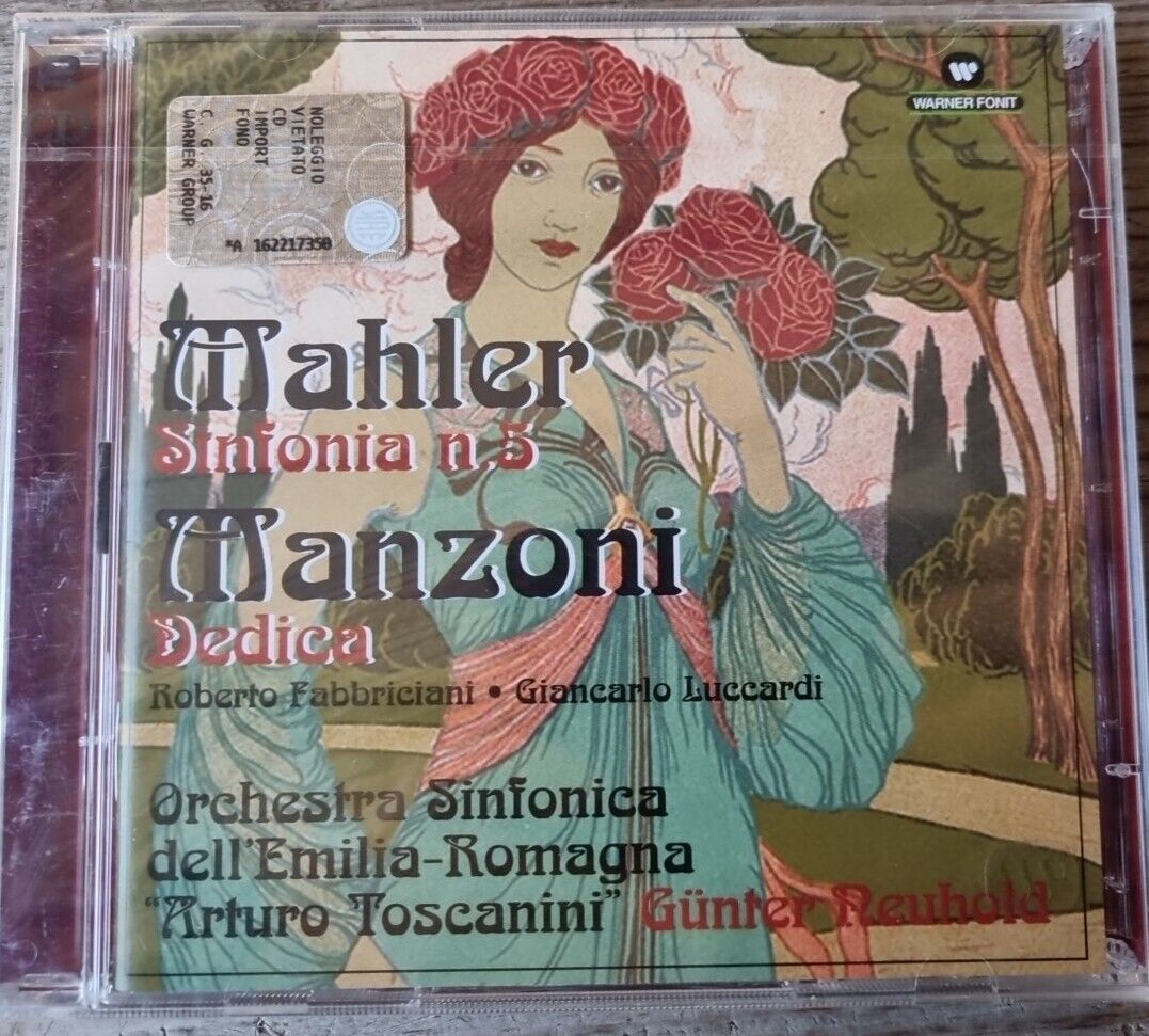 MAHLER - SINFONIA N. 5 / MANZONI - DEDICA ORCHESTRA SINFONICA TOSCANINI - CD