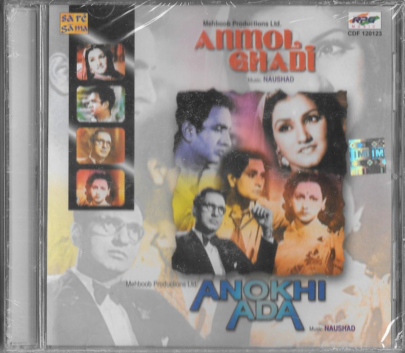 Anmol Ghadi / Anokhi Ada - Nuovo Bollywood 2FILM Canzoni IN 1 CD