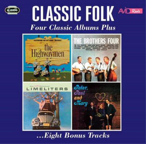 Various Artists Classic Folk: Four Classic Albums Plus (CD) Album