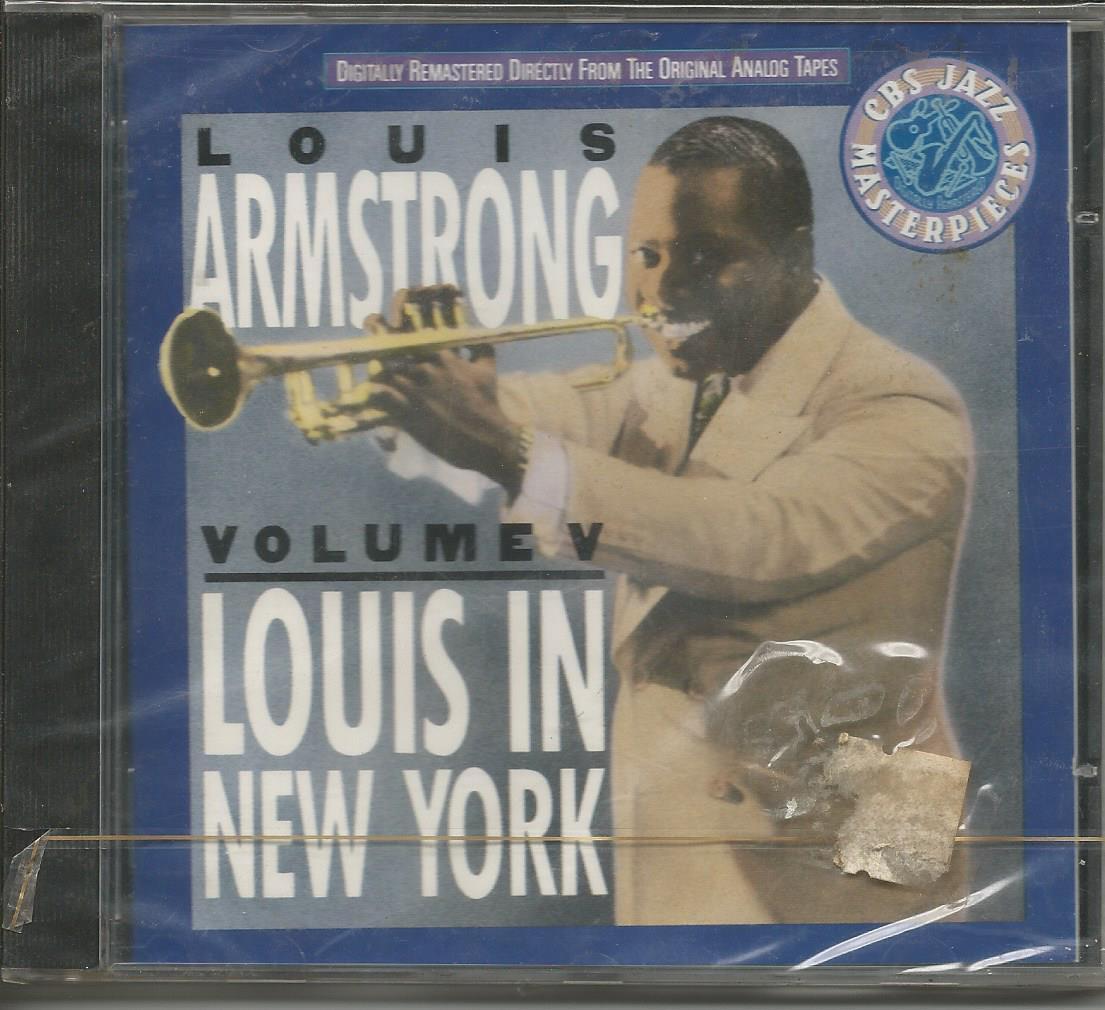 LOUIS ARMSTRONG - Volume 5 In New York - CD 1990 Nuovo Sigillato