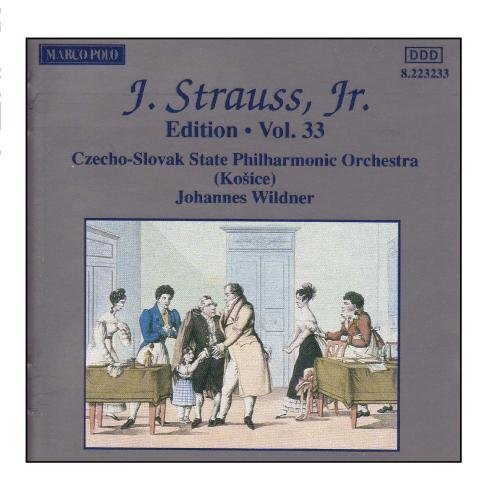 Johann Strauss II J. Strauss Jr.: Edition - Volume 33 (CD) Album