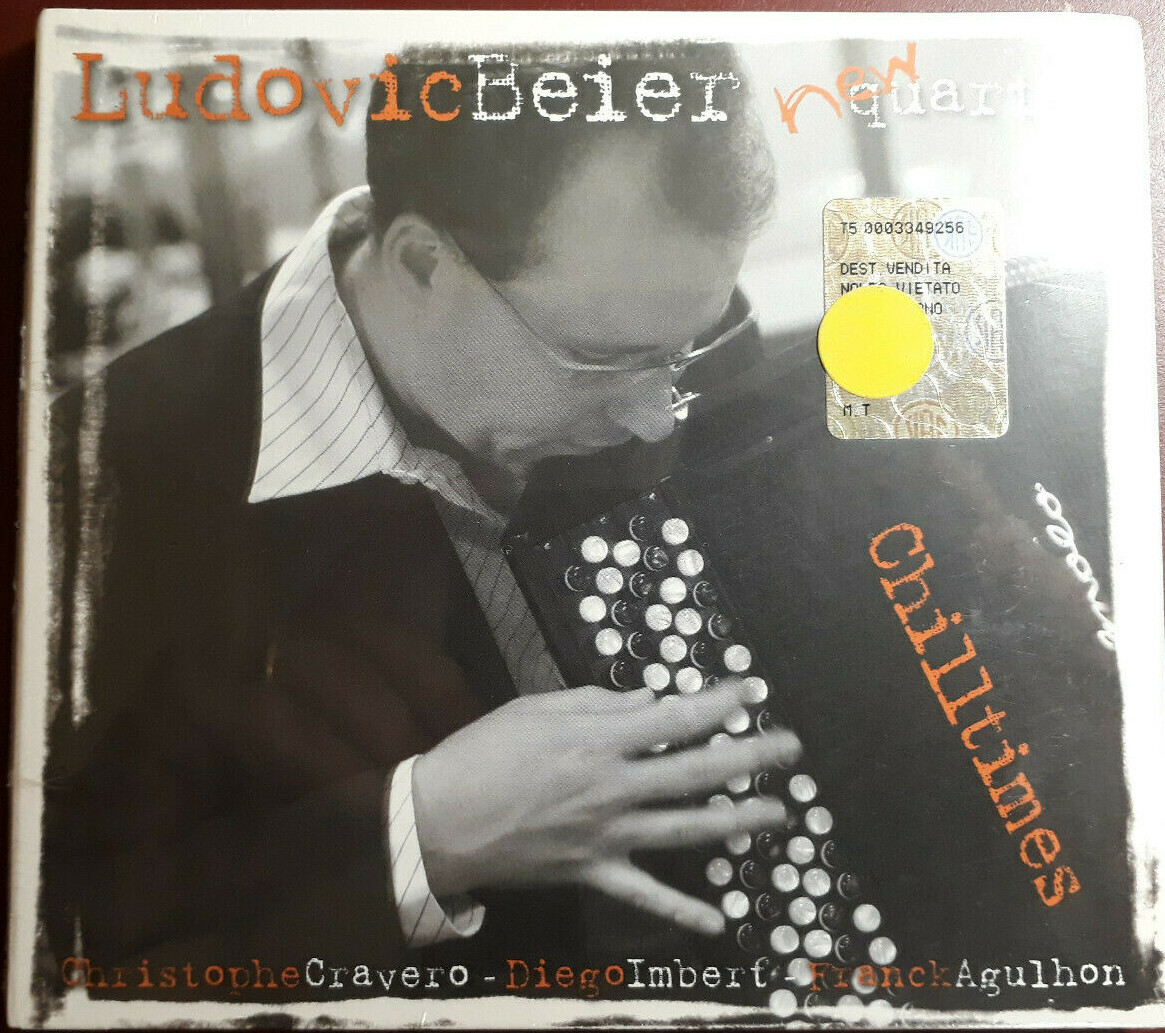 LUDOVIC BEIER NEW QUARTET-Chilltimes*CD BRAND NEW SEALED NUOVO SIGILLATO RARE