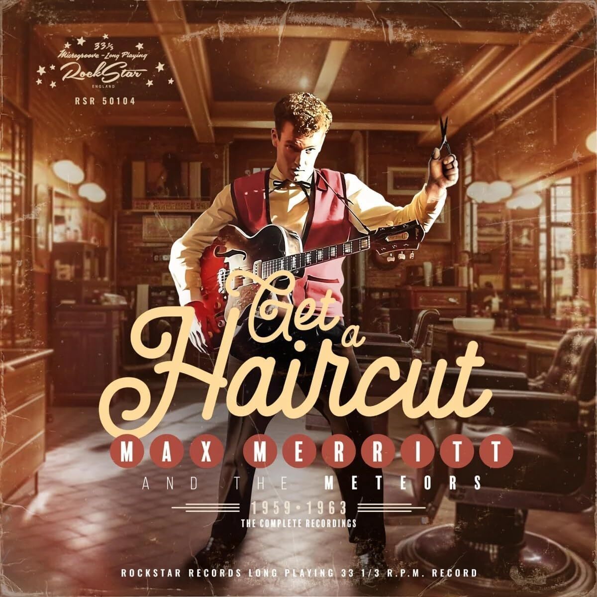 Max Merritt & The Meteors Get a Haircut (CD) Album