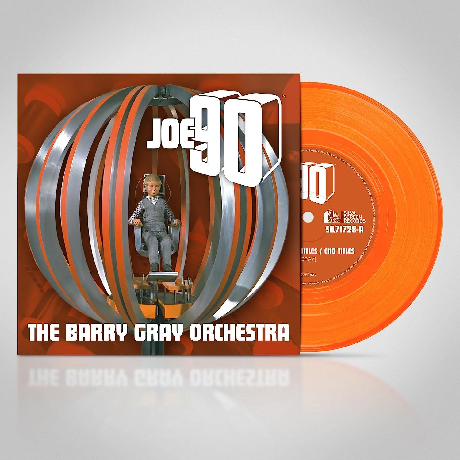Barry Gray Orchestra Joe 90 (Vinyl LP) 7" Single Coloured Vinyl