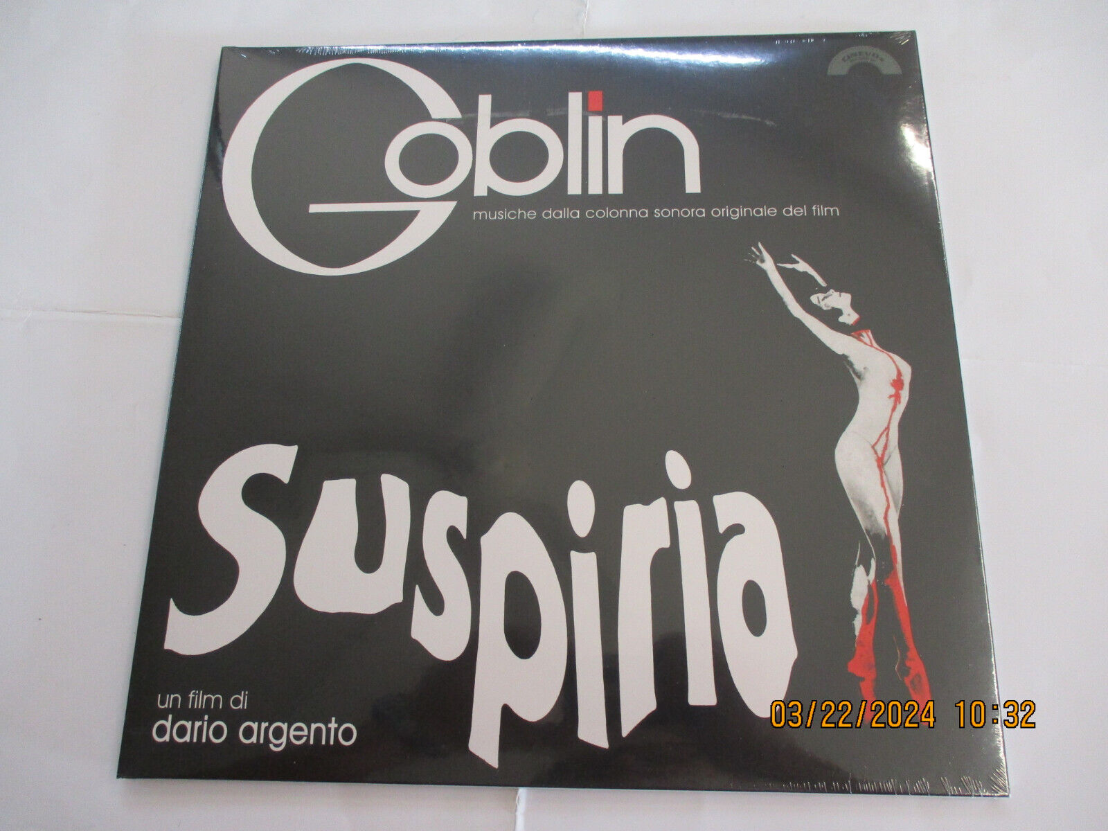 GOBLIN - SUSPIRIA - LP REISSUE VINYL NEW SEALED 2023