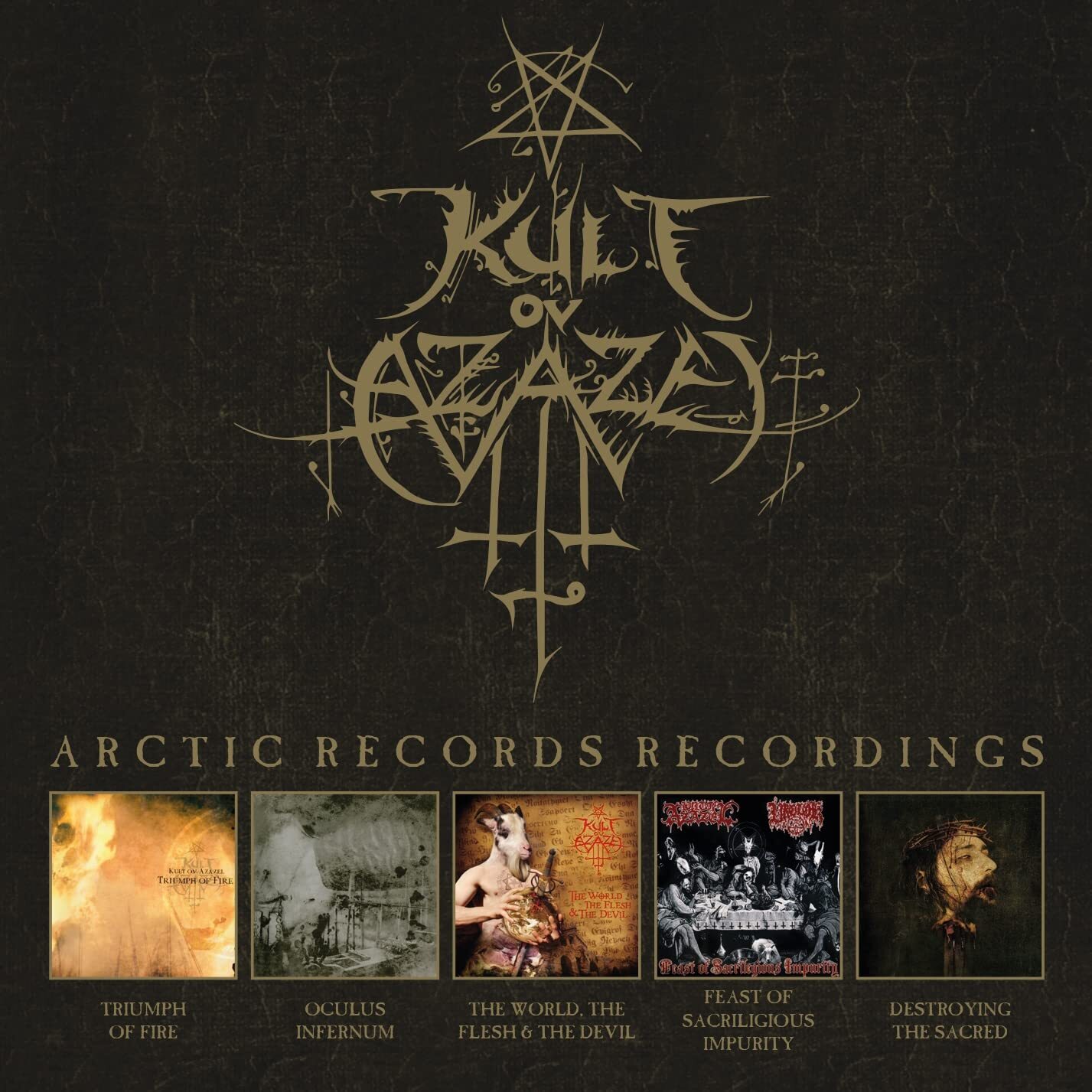 Kult Ov Azazel Arctic Records Recordings (CD)