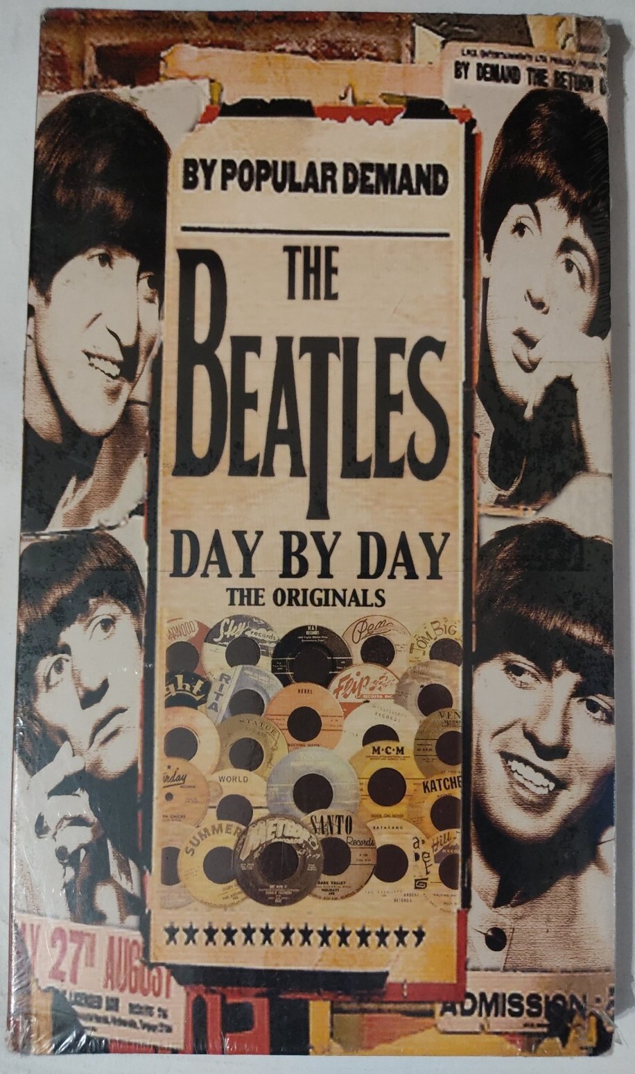 CD THE BEATLES DAY BY DAY THE ORIGINALS 4 CD NUOVO SIGILLATO NO EDICOLA 2009