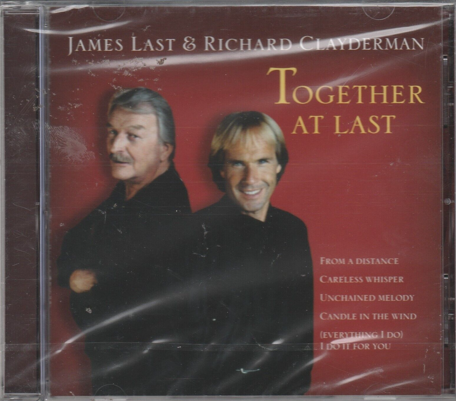 Cd JAMES LAST & RICHARD CLAYDERMAN - TOGETHER AT LAST nuovo sigillato