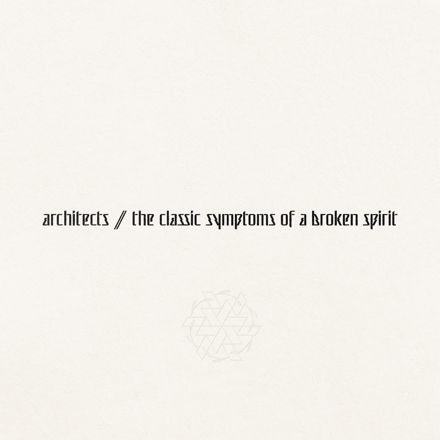 Architects UK the classic symptoms of a broken spirit (CD)
