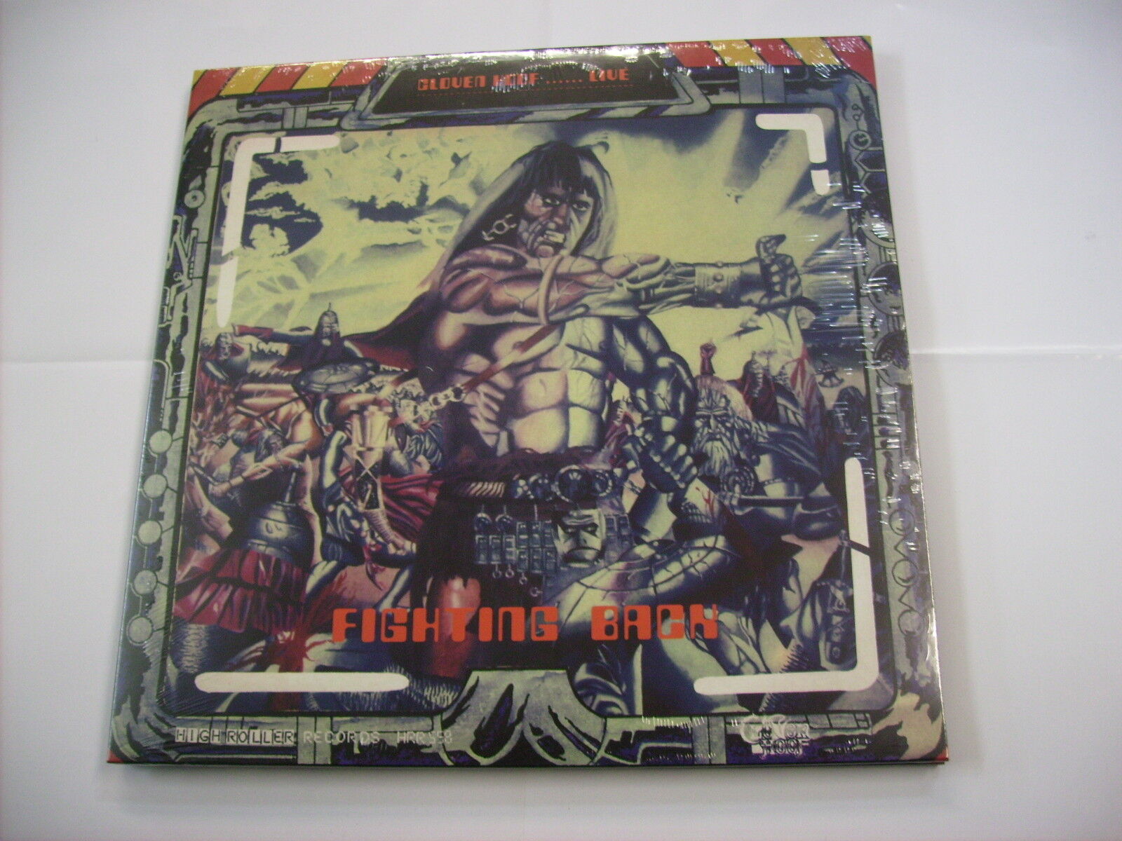 CLOVEN HOOF - FIGHTING BACK LIVE - LP REISSUE BLACK VINYL NEW SEALED 2017