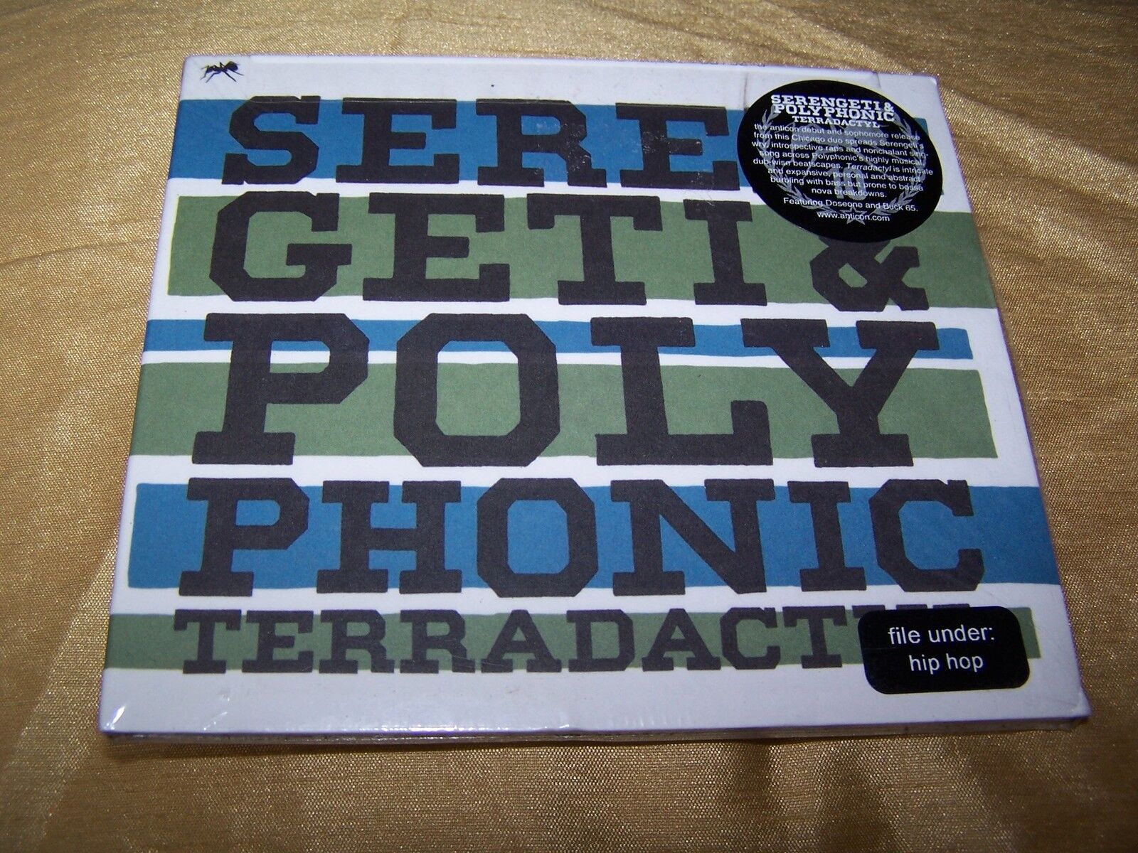 Nuovo Serengeti & Polifoniche Terradactyl Hip Hop Duo Da Chicago 2009 Anticon