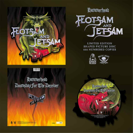 Flotsam and Jetsam Hammerhead (Vinyl LP) 12" Album Picture Disc