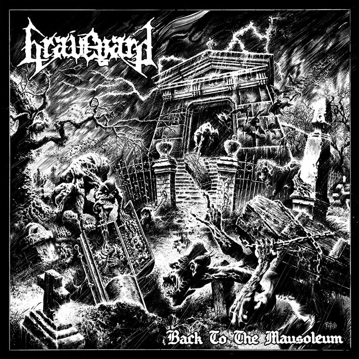 Graveyard Back to the Mausoleum (CD) Album