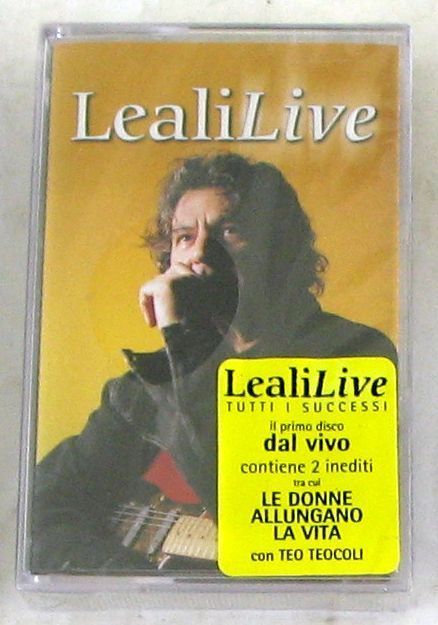 FAUSTO LEALI - LEALILIVE - Musicassetta Sigillata