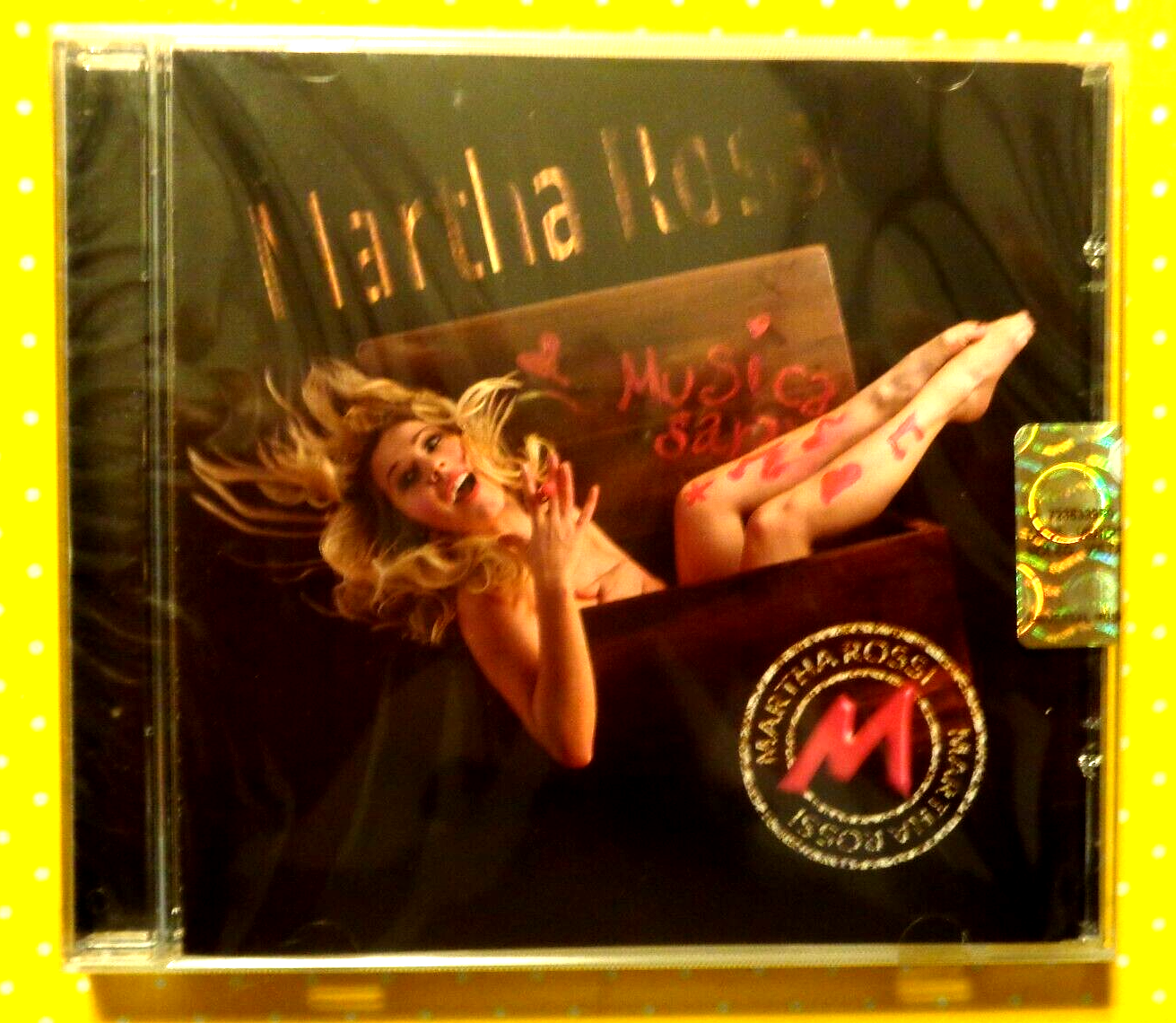 MARTHA ROSSI  -  MUSICA SARA'  -  CD 2011  NUOVO E SIGILLATO
