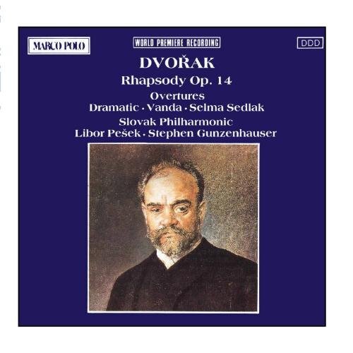 Stephen Gunzenhauser DVORAK: Rhapsody Op. 14 / Overtures (CD)