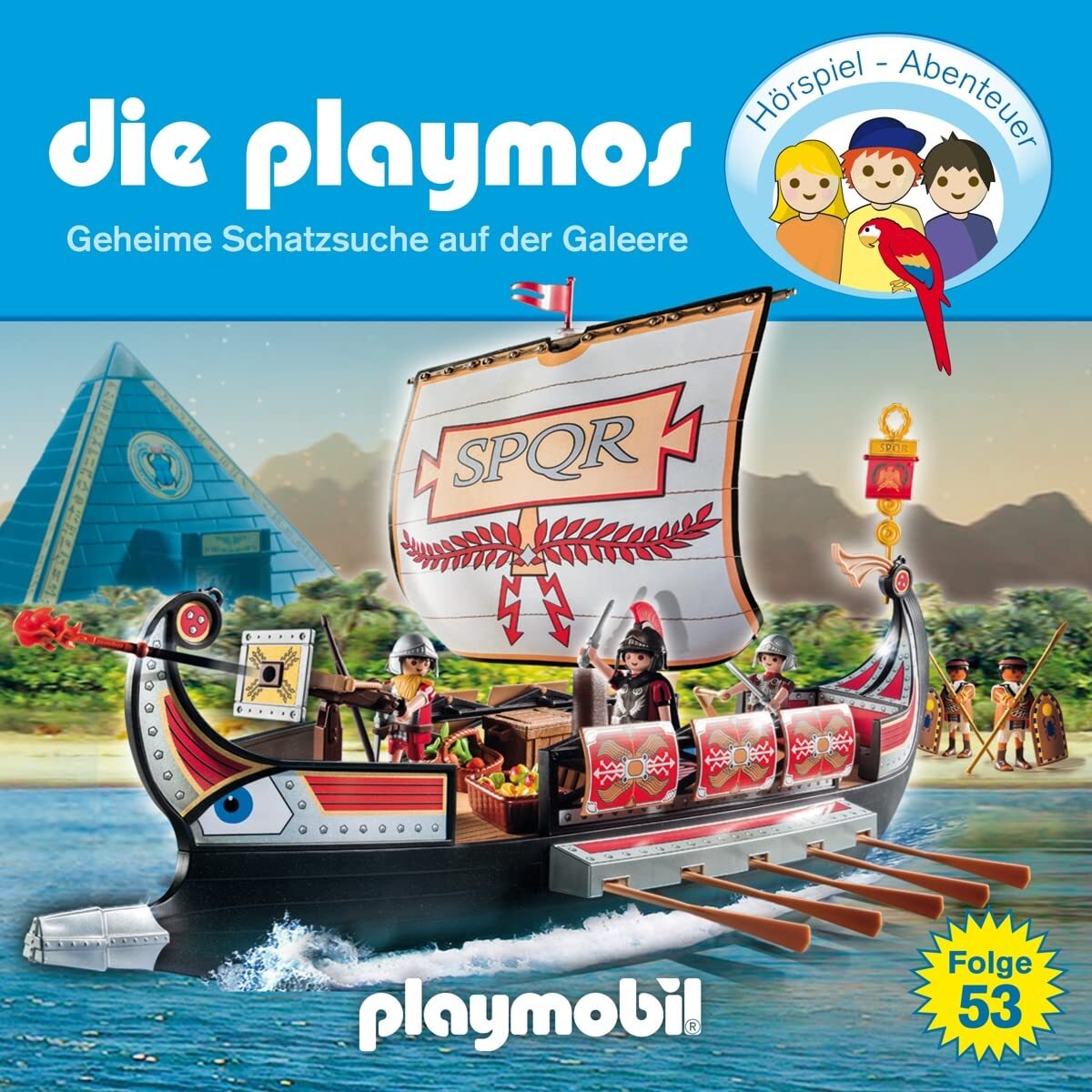 Die Playmos Die Playmos - Folge 53: Geheime Schatzsuche auf der Galeere (Da (CD)