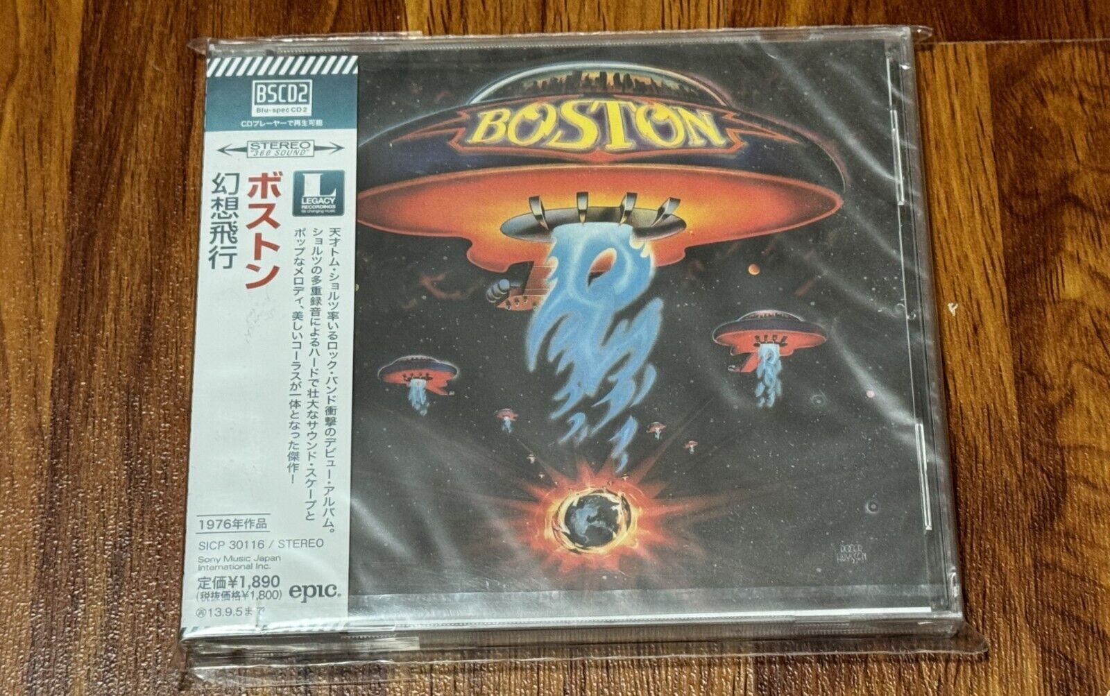 BOSTON BOSTON CD JAPAN BLUE-SPEC CD2 REMASTERED 11 PAGE BOOKLET NUOVO CON OBI