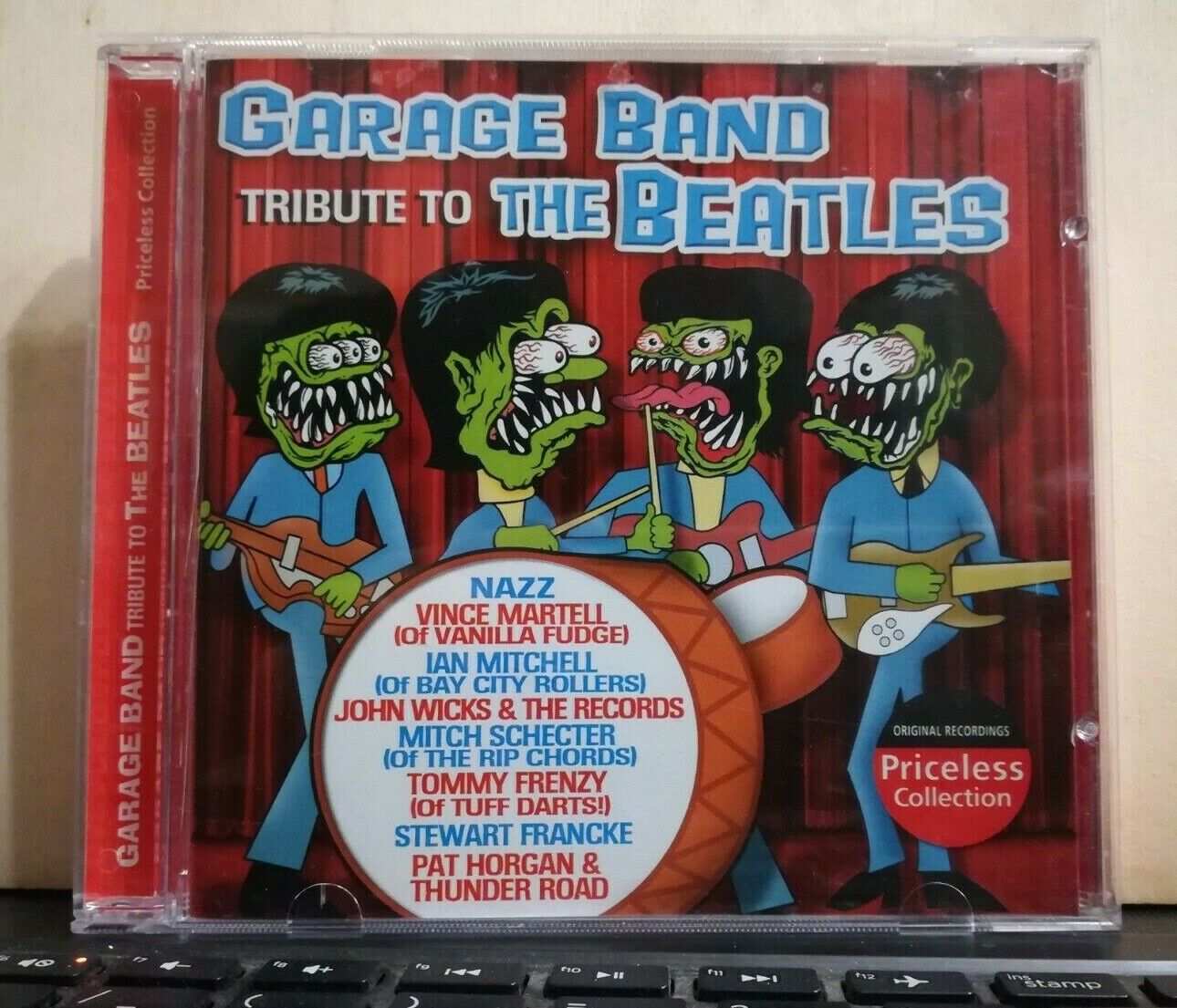 GARAGE BAND tribute to the BEATLES - NAZZ IAN MITCHELL M. SCHECTER CD etc.