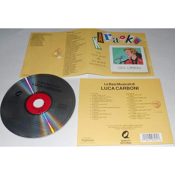 Le Basi Misicali Di Luca Carboni (Cd)