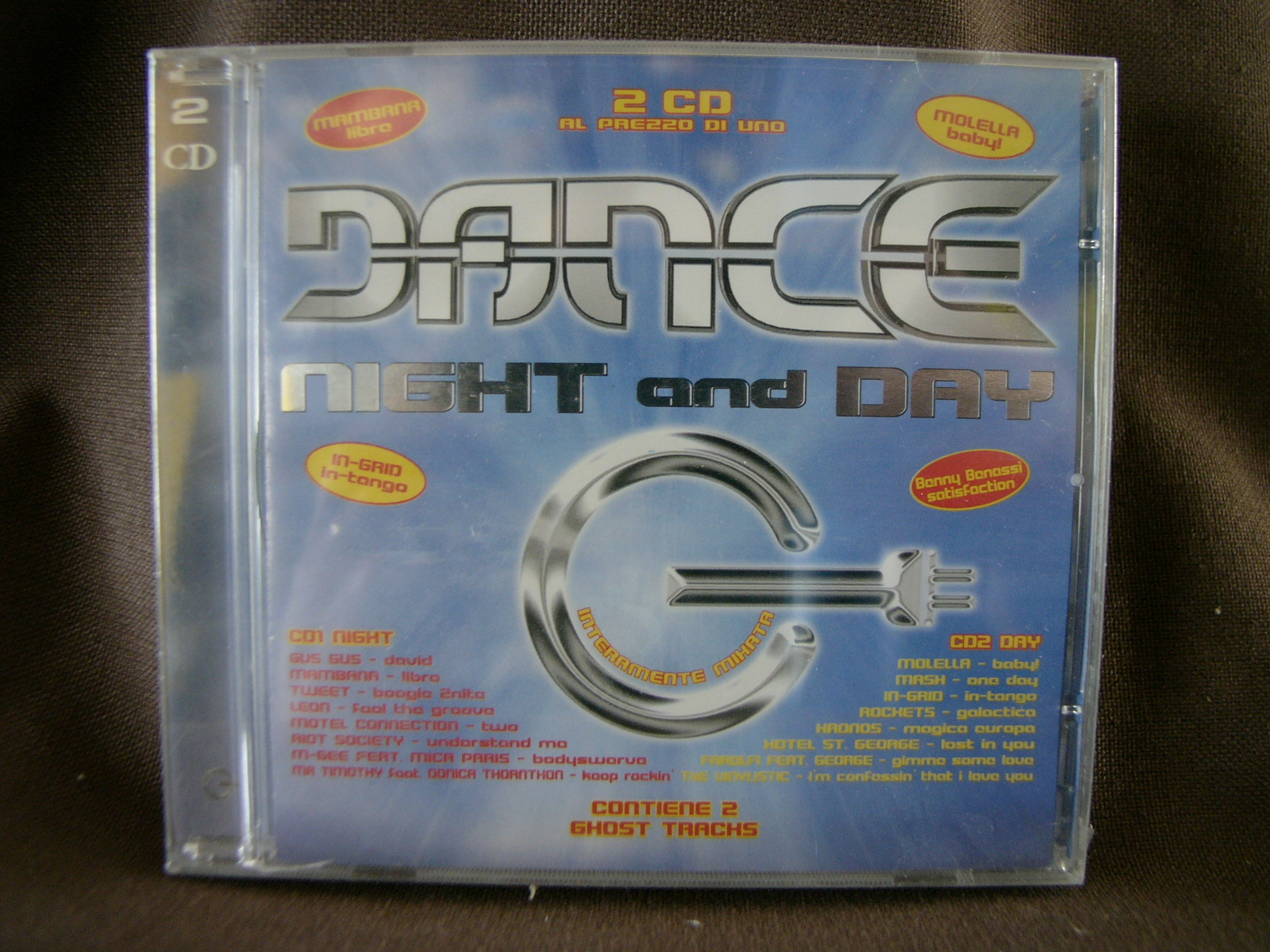 DANCE NIGHT AND DAY Sealed NEW NUOVO SIGILLATO 2 CD